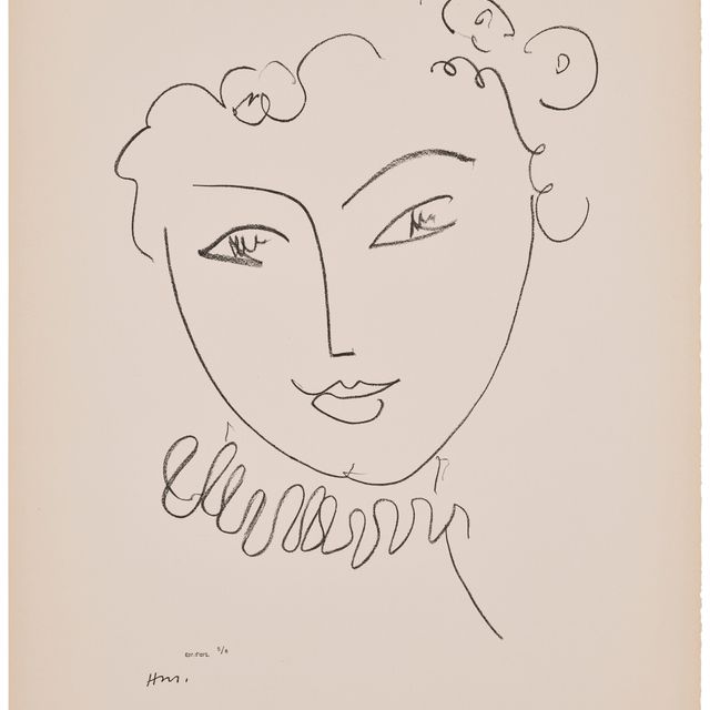 Henri Matisse — Ла Помпадур: один принт