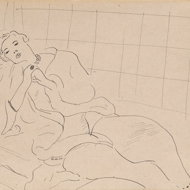 Henri Matisse — Женское платье-алонже в пеньюаре