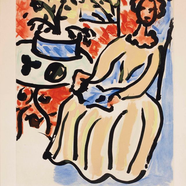 Henri Matisse — Мария-Хосе в желтом халате (D. 817)