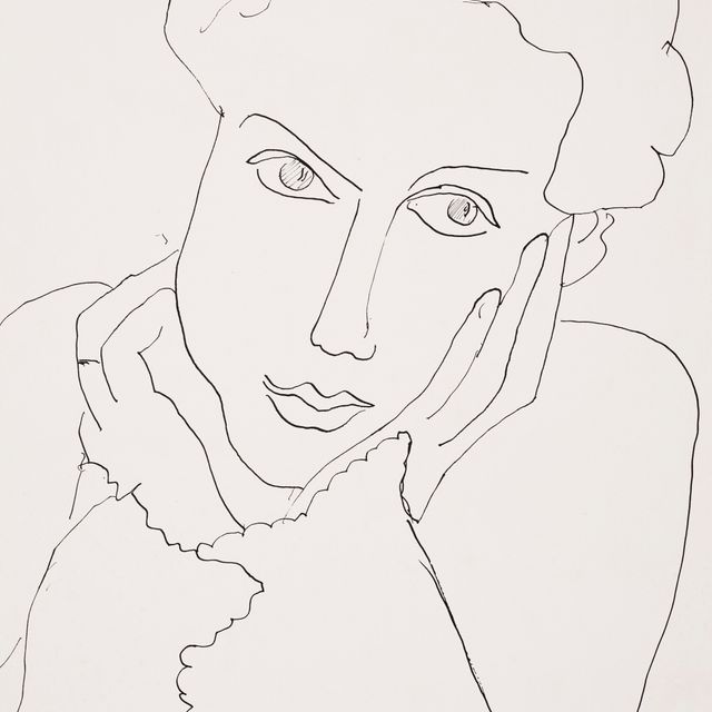 Henri Matisse — Задумчивая женщина