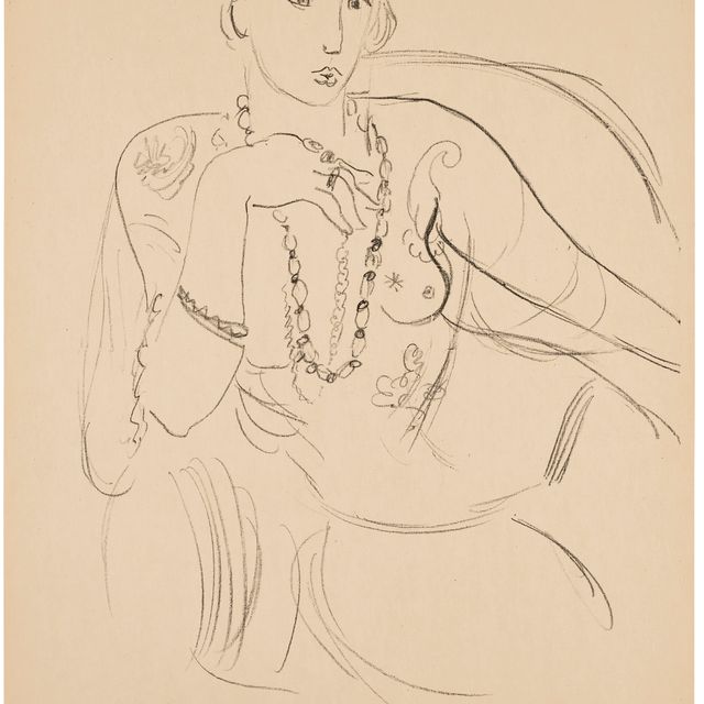 Henri Matisse — Женщина в колье