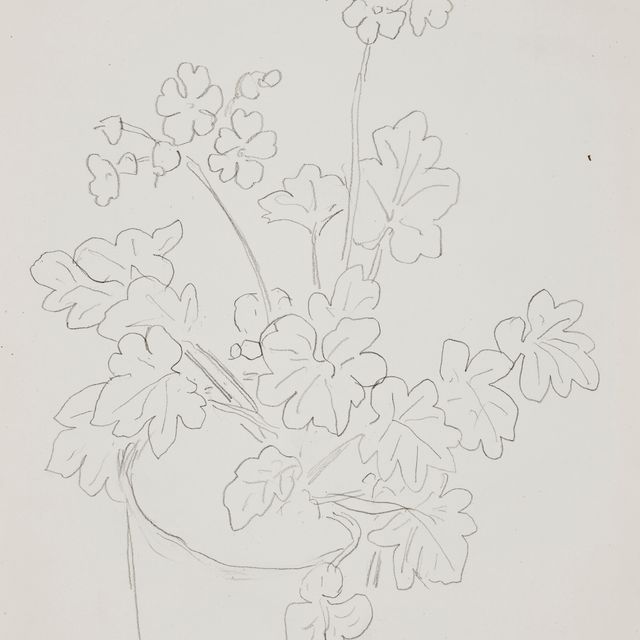 Henri Matisse — Ваза с фелями и цветами