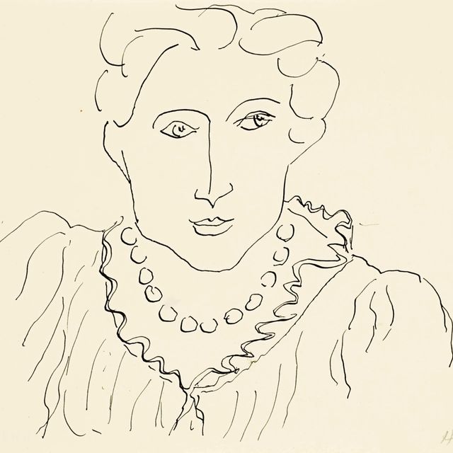 Henri Matisse — Женщина в колье