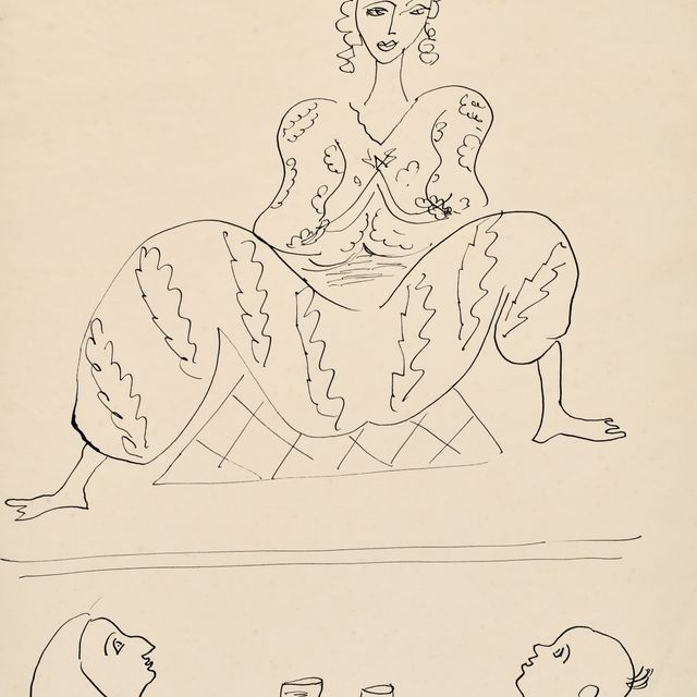 Henri Matisse — Авторский этюд к блузке Румэн