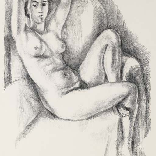Henri Matisse — Ну, в голубом платье (D.-M. 442)