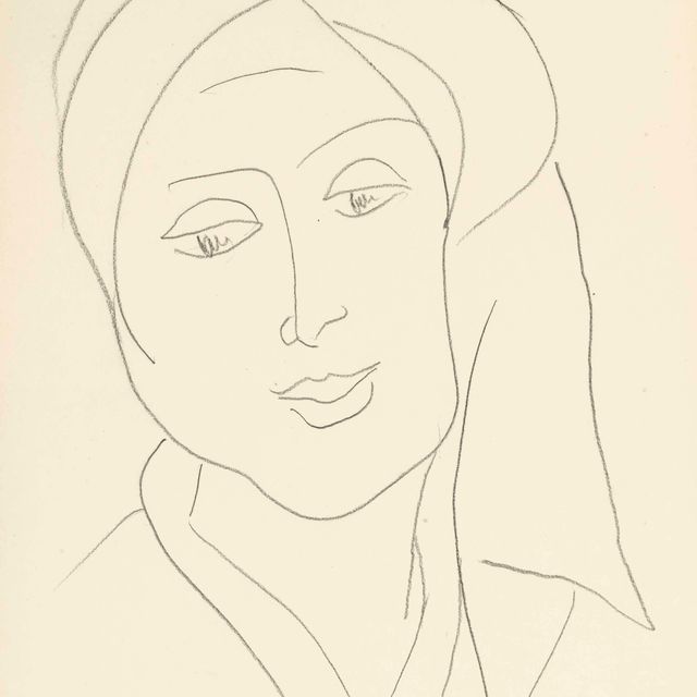Henri Matisse — Женщина в тюрбане (Лидия)