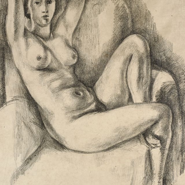 Henri Matisse — Ну, в голубом платье (D.-M. 442)