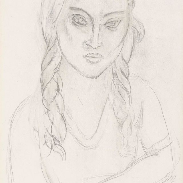 Henri Matisse — Портрет Жильберты Лалле