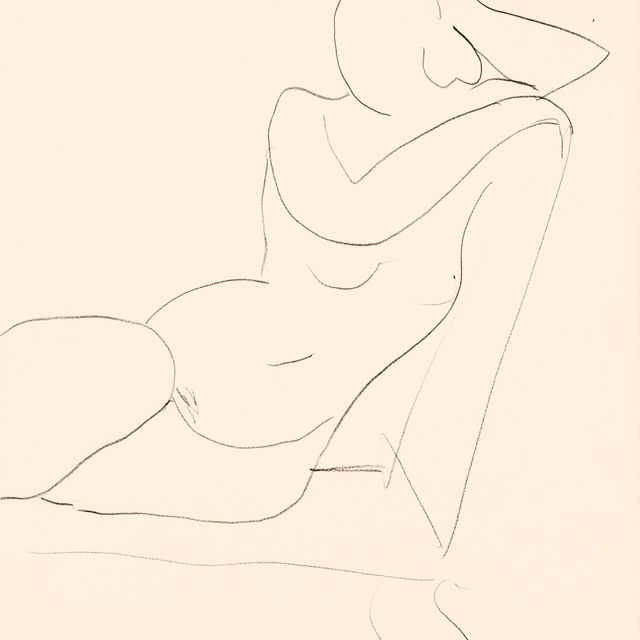 Henri Matisse — Ну, а ля желтый шезлонг