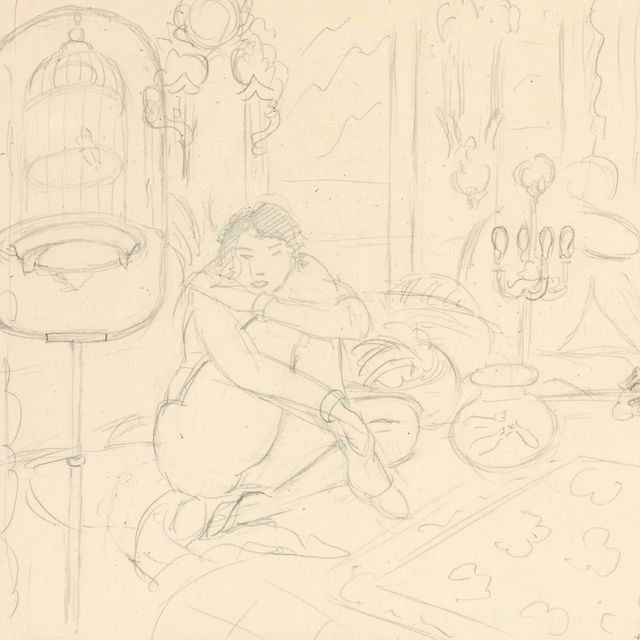 Henri Matisse — Женская помощь без вмешательства
