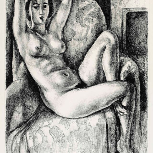 Henri Matisse — Ну, а голубое сердце - это кот единственной возлюбленной (Дютюит-Матисс, 454)