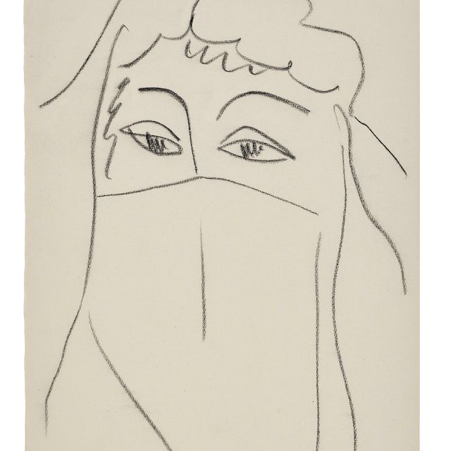 Henri Matisse — Фигурная вуаль