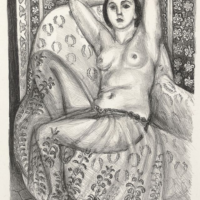 Henri Matisse — Костюм одалиски в тюлевом платье (арт. 443)