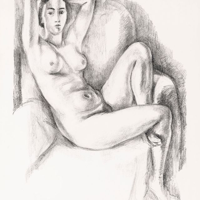 Henri Matisse — Ну, в голубом платье (D. 442)