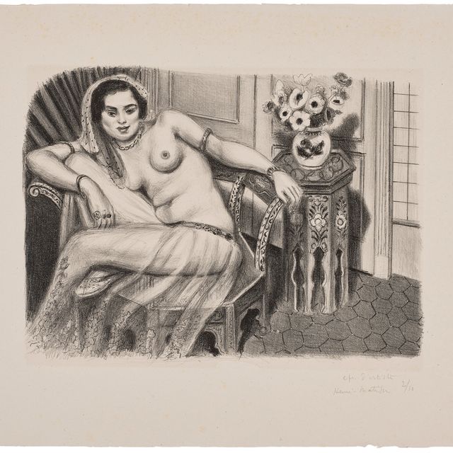 Henri Matisse — Индус в тюлевом платье а-ля юпитер