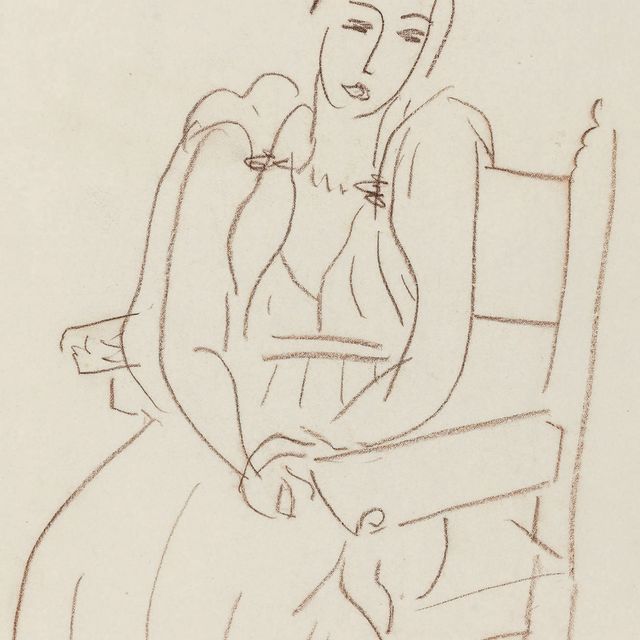 Henri Matisse — Женская осанка