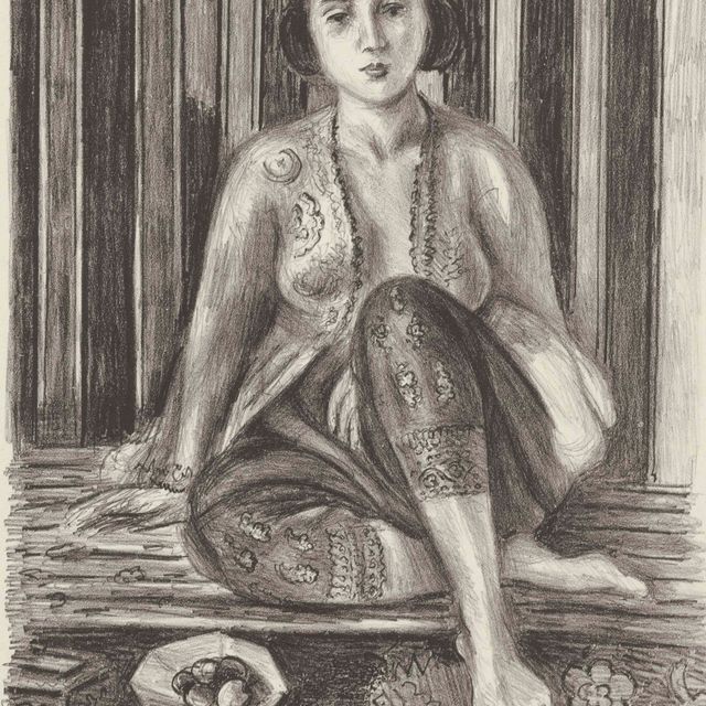 Henri Matisse — Одалиска в фруктовом купе