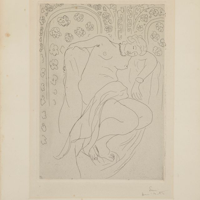 Henri Matisse — Фигурка, украшающая сердце мушарабии