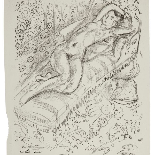 Henri Matisse — Ну, в шезлонге для хранения любимых вещей.