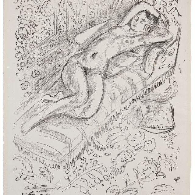 Henri Matisse — Ну, в шезлонге для хранения любимых вещей.