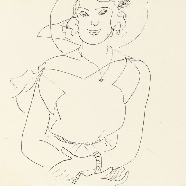 Henri Matisse — Женщина в головной убор