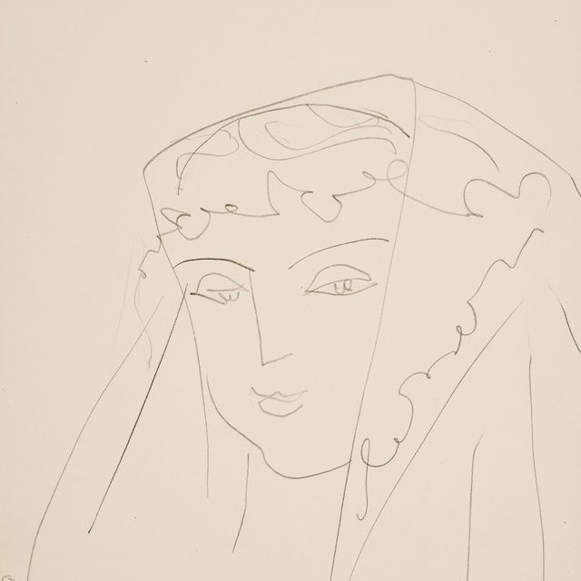 Henri Matisse — Женщина в вуали (Лидия Делекторская)