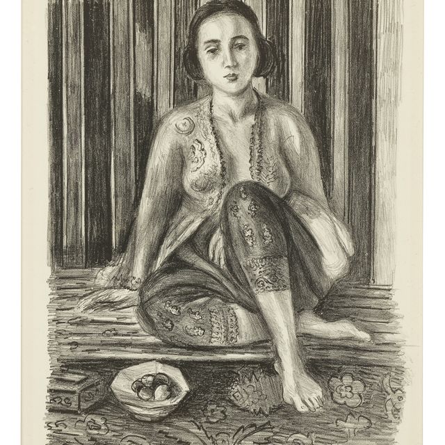 Henri Matisse — Одалиска в фруктовом купе