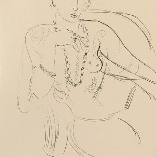 Henri Matisse — Женщина в колье (D.-M. 467)