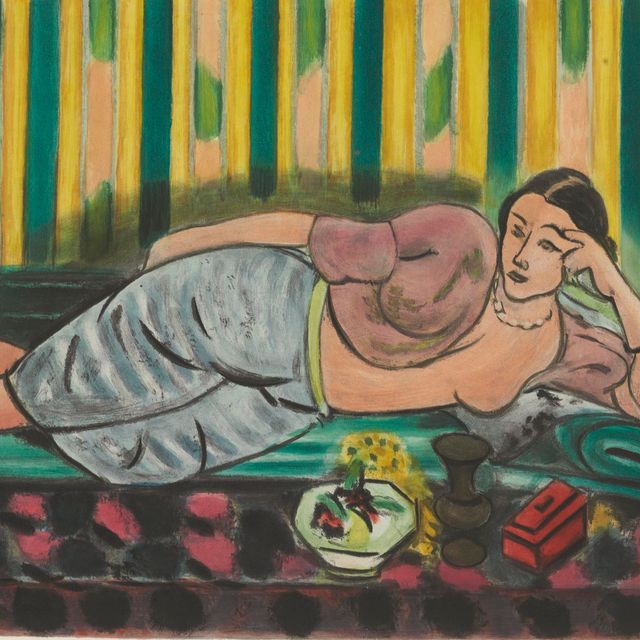 Henri Matisse — Красная одалиска в кофейне