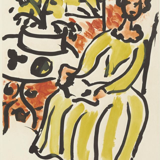 Henri Matisse — Мария-Хосе в желтом халате