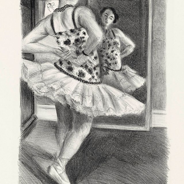 Henri Matisse — Датчанка, танцующая в зеркале (D. 490)