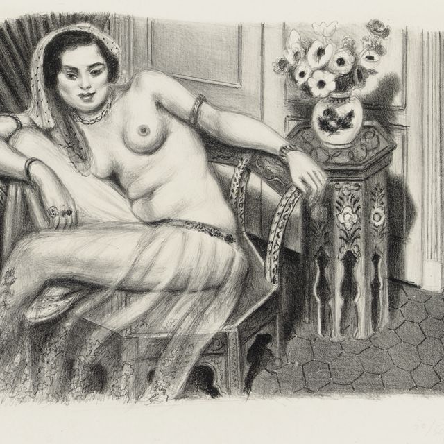 Henri Matisse — Платье из тюля в индийском стиле (D. 510)