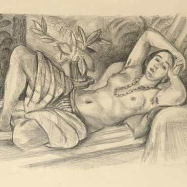 Henri Matisse — Одалиска в магнолии (D.-M. 432)