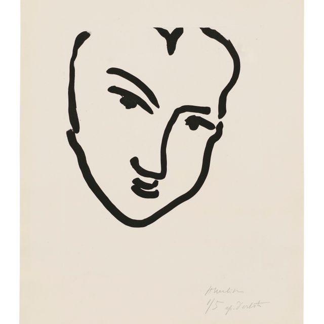 Henri Matisse — Надя с нежным лицом