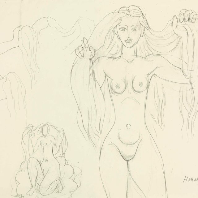 Henri Matisse — Ну а ля шевелюра