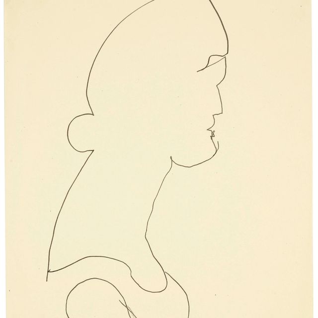 Henri Matisse — Этюд в профиль
