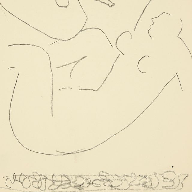 Henri Matisse — Этюд ("Леда и лебедь")