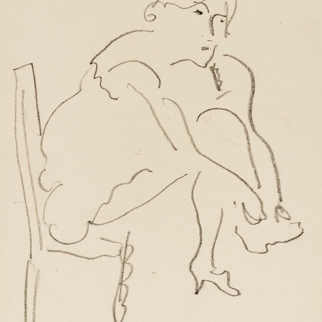 Henri Matisse — Женщина в шезлонге