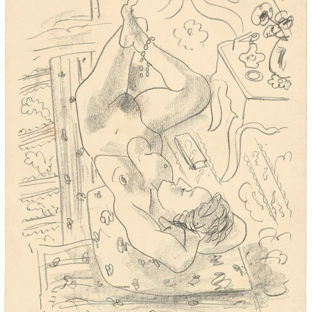 Henri Matisse — Новая ренверсия королевского стола Людовика XV