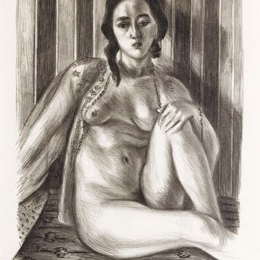Henri Matisse — Кружевная сорочка из тюля (D.-M. 465)