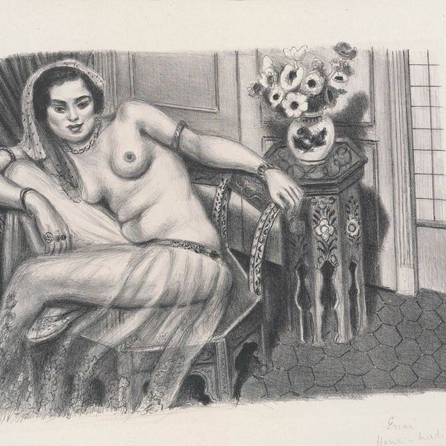Henri Matisse — Платье в стиле тюля (D.-M. 510)