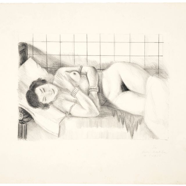 Henri Matisse — Фигура эндорми, замок сюр-ле-Ямб