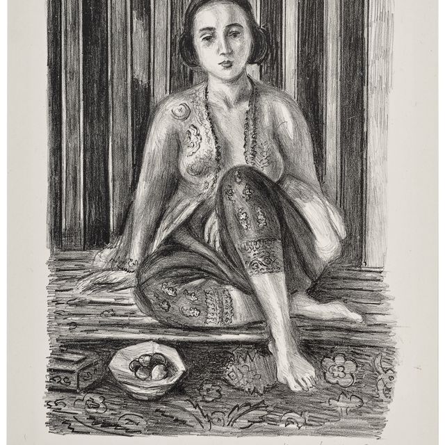 Henri Matisse — Одалиска в фруктовом купе
