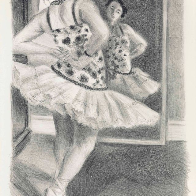 Henri Matisse — Танцовщица в отражении танца на воде (D. 490)