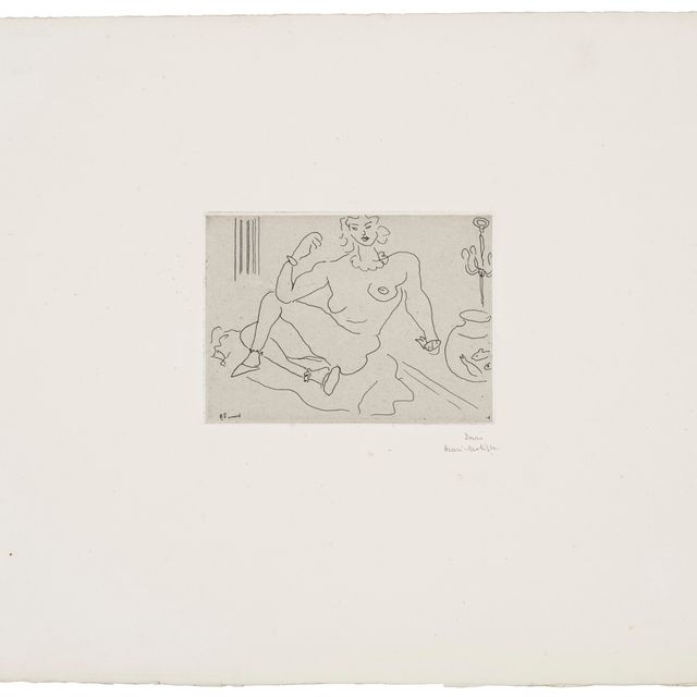 Henri Matisse — Ну, вот и все, что нужно для солярия, куд-позэ-сюр-джамбе