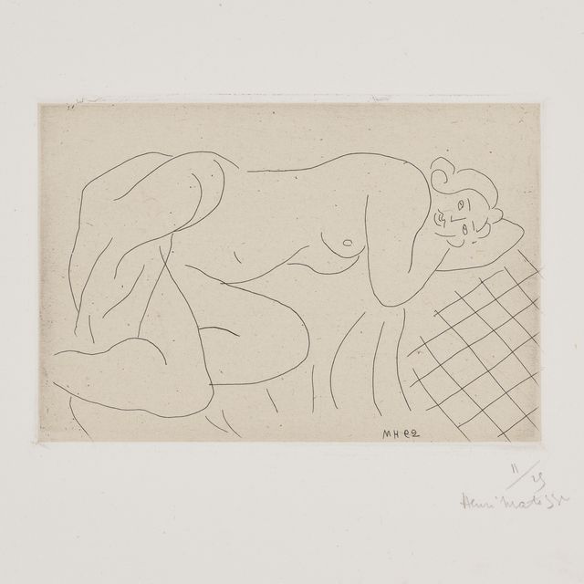 Henri Matisse — В постели с котом, в бюстгальтерах наедине