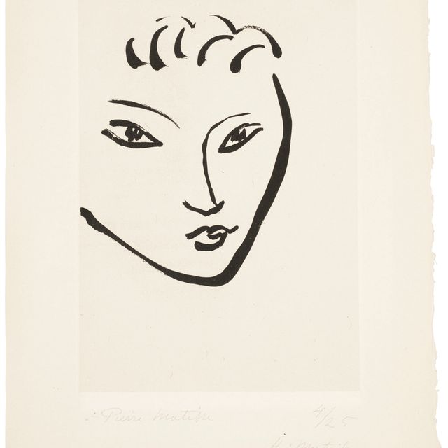 Henri Matisse — Тет-а-тет с молодым человеком. Маска