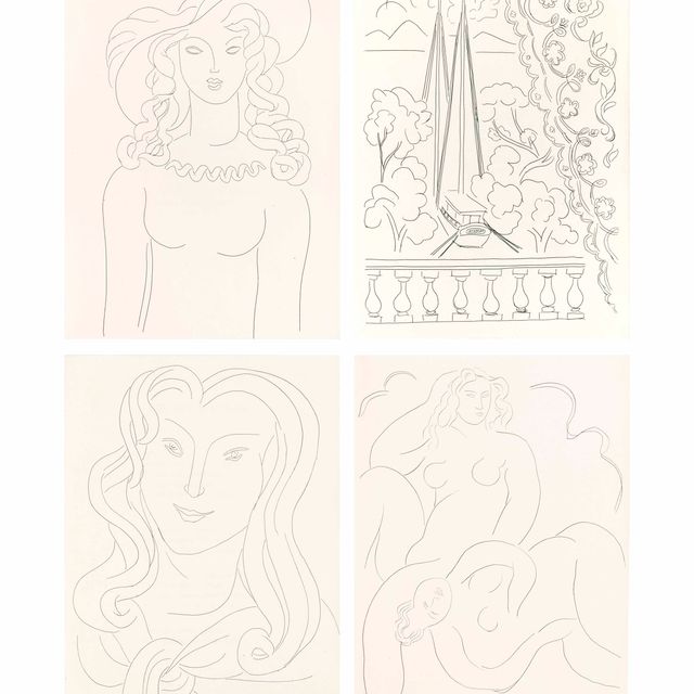 Henri Matisse — Стефан Малларме, "Поэзия", Альбер Скира, Лозанна, 1932 год