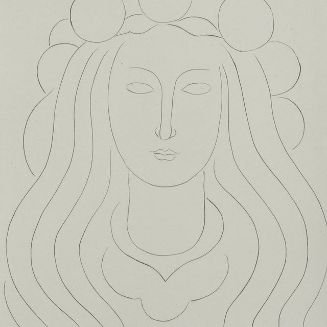 Henri Matisse — "Праздник во главе с кларте", сувенир "Малларме"