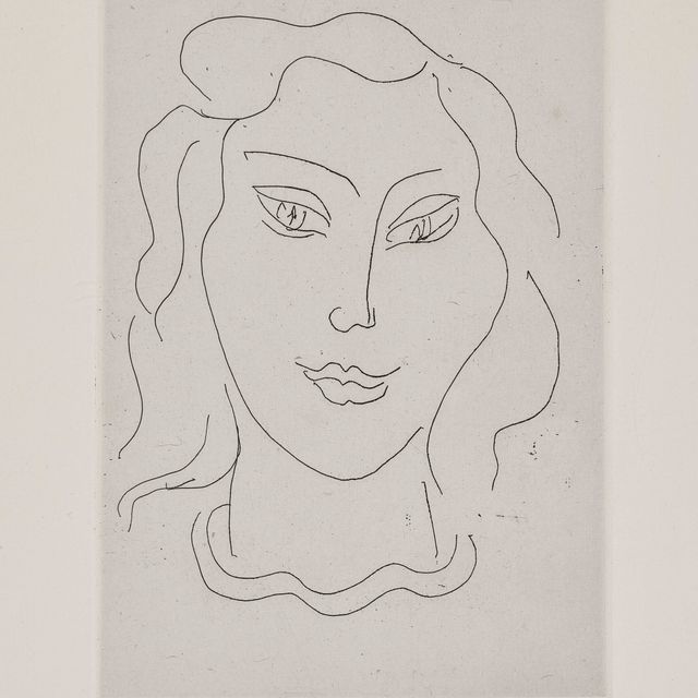Henri Matisse — Молодая женщина в колье-змейке